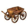 Apple Barrel Planter Wagon